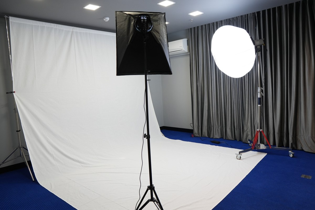 Ambiente fotográfico da Swiitch Estúdios