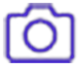 Ícone de câmera fotográfica
