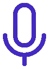 Ícone de microfone de podcast