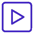 Ícone de produção de vídeo
